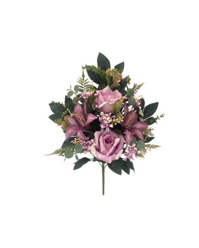 CONJUNTO ROS-LILIUM GLITTER X12-60CM(VT)