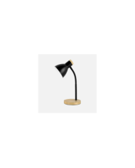 FLEXO EPIRO 1XE27 NEGRO/HAYA 40X15X15CM