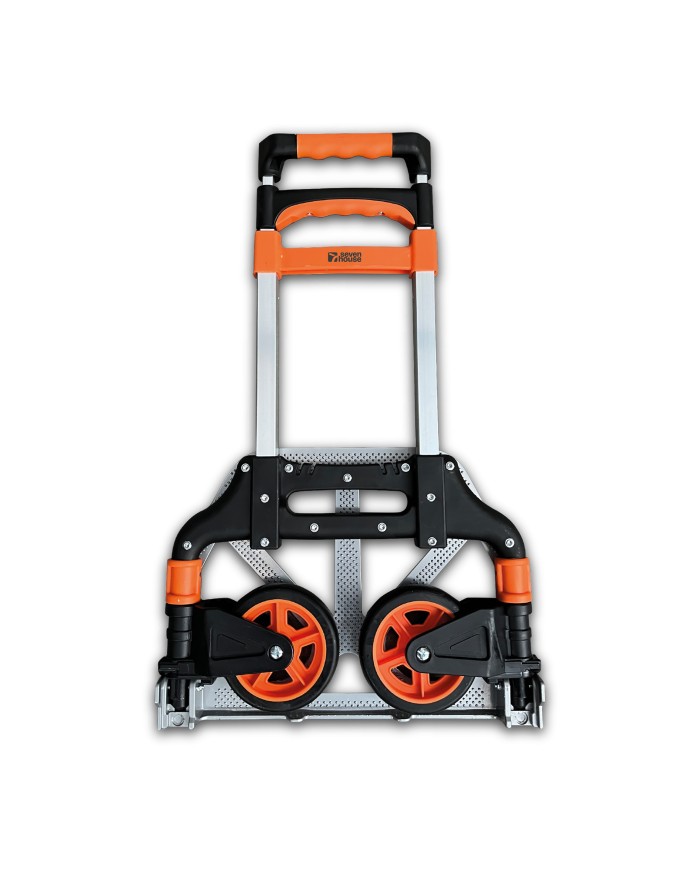Carro de Carga Plegable y Portátil de 2 Ruedas Carga Máxima 70kg 7house
