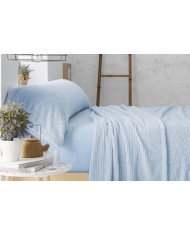 Sábanas de Coralina, 965 Beige Cama de 105 cm - Coralina Burrito Blanco