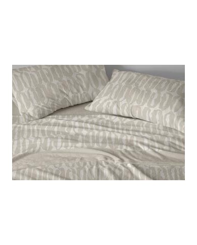 Juego de sábanas Nacarina, 060 color Lino Cama de 150 cm - Nacarina®
