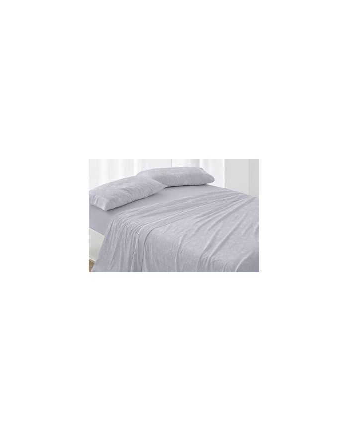 Sábanas franela algodón, 575 color Azul Cama de 105 cm - Franela