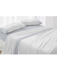 Sábanas franela algodón, 576 color Laurel Cama de 105 cm - Franela