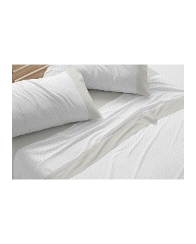 Sábanas franela algodón, 576 color Laurel Cama de 180 cm - Franela