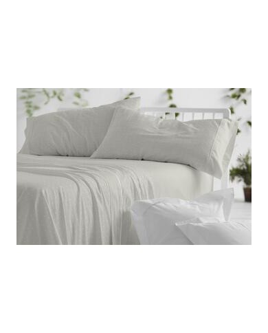 Sábanas franela algodón, 577 color Laurel Cama de 180 cm - Franela