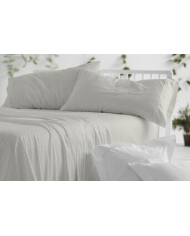 Sábanas franela algodón, 577 color Laurel Cama de 180 cm - Franela