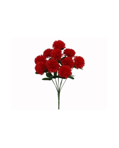 RAMO CLAVEL X 10-45 CM (ROJO)