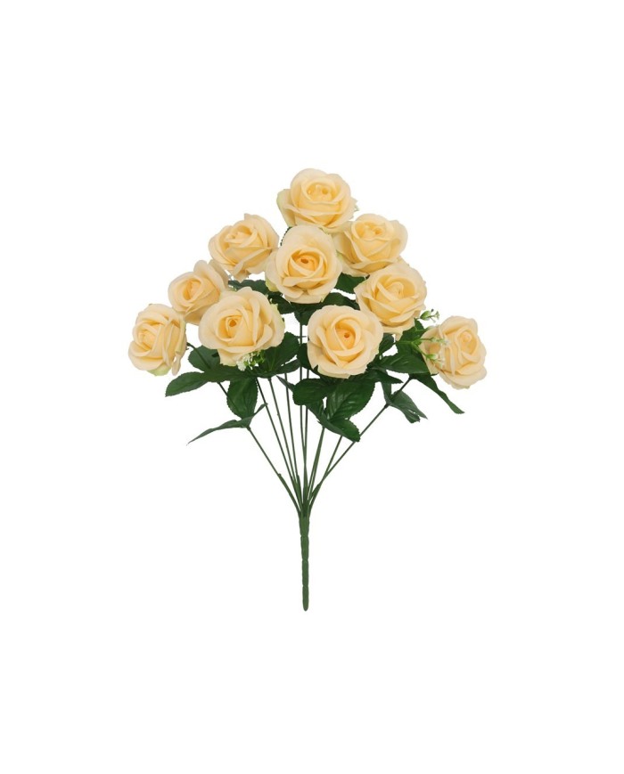 RAMO ROSAS X 10 -45 CM (AMARILLO)