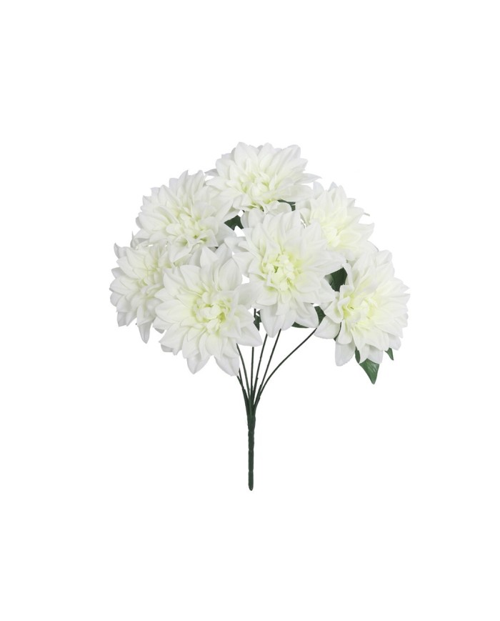 RAMO DALIAS X 7-42 CM (BLANCO)