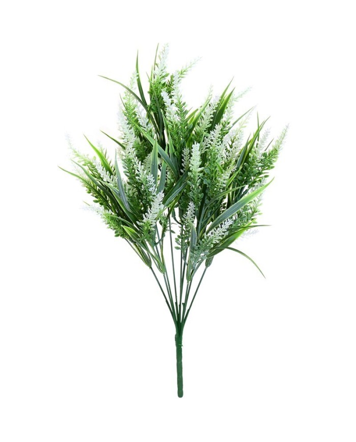 RAMO RELLENO LAVANDA X 9-49 CM (BLANCO)