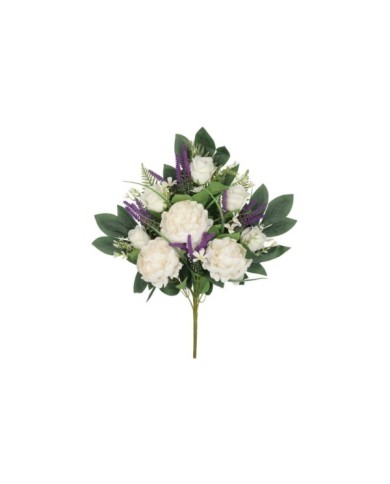 CONJUNTO PEONIA-CAPULLO X 12 - 55CM (BL)