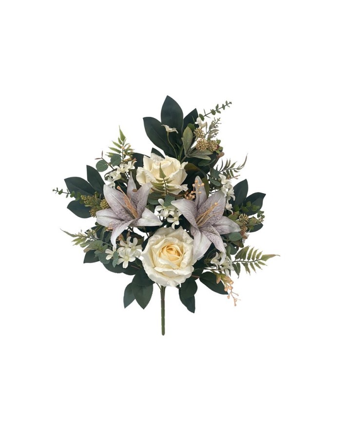 CONJUNTO ROS-LILIUM GLITTER X12-60CM(CR)