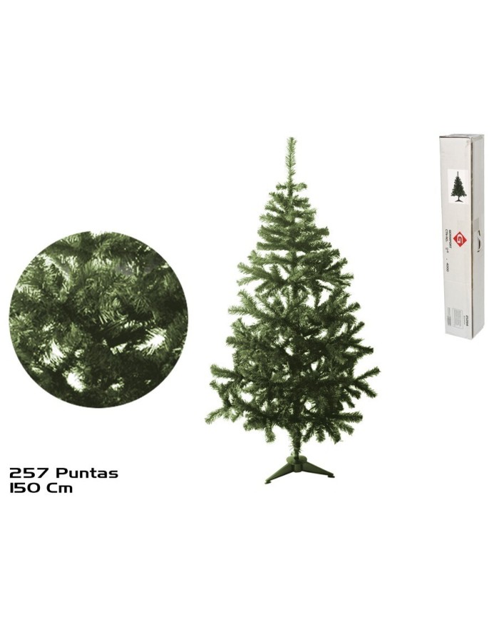 ARBOL NAVIDAD 257 PUNTAS 150CM