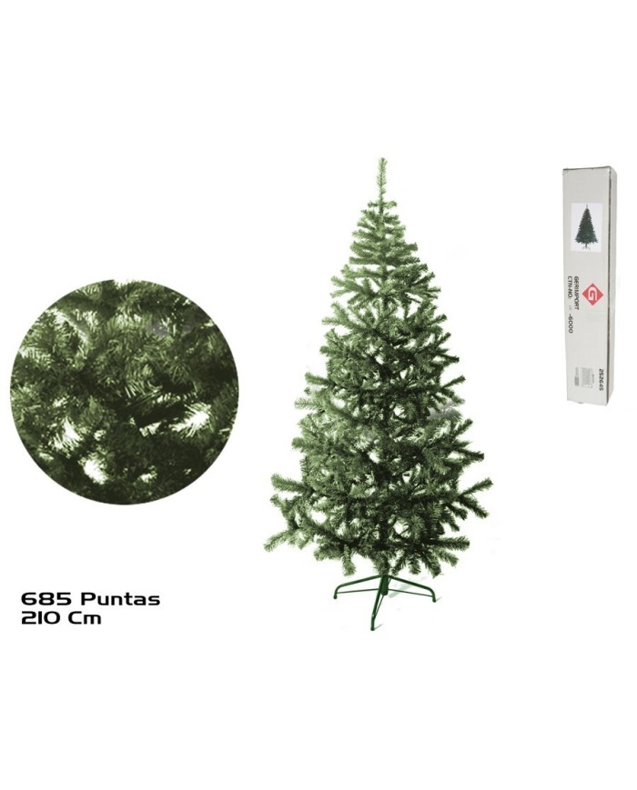 ARBOL NAVIDAD 685 PUNTAS 210CM