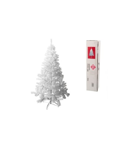 ARBOL NAVIDAD BLANCO 685 PUNTAS 210CM