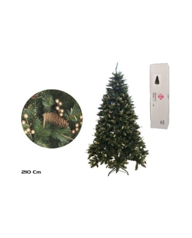 ARBOL NAVIDAD DECOR ORO 980 PUNTAS 210CM