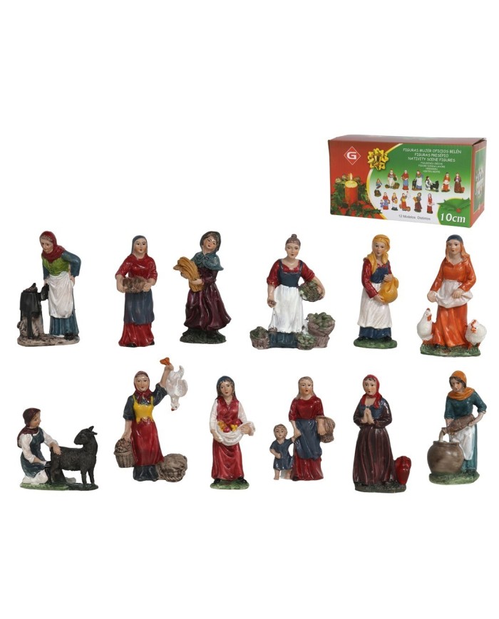 FIGURAS MUJER OFICIOS BELÉN 10CM SURTID