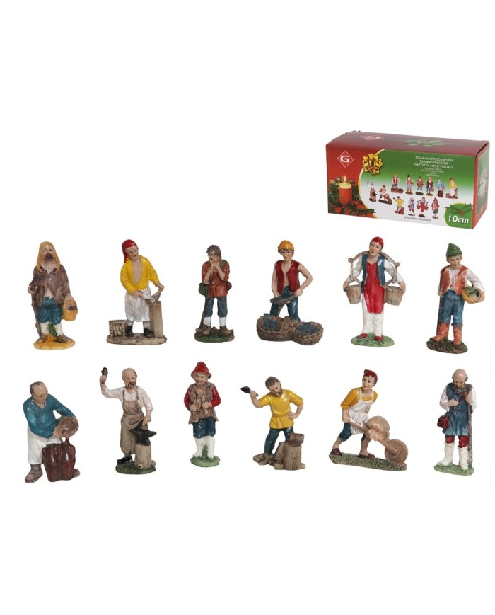 FIGURAS OFICIOS BELÉN - 10CM 12 SURTIDOS