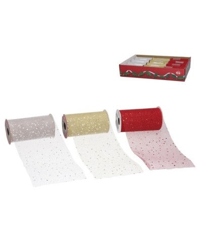 CINTA DECORACION - 11.3CMX2.7MT 3 SURTID