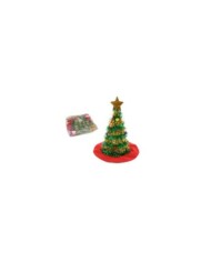 TUBO 12 BOLAS NAVIDAD ORO 4CM 2 SURTIDOS