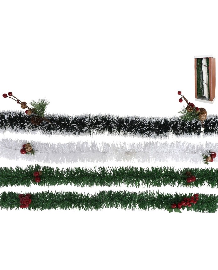 ESPUMILLON DECORADO 7X300CM 4 SURTIDOS