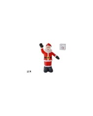 HINCHABLE SANTA REGALO 3LED 130CM EXTERI