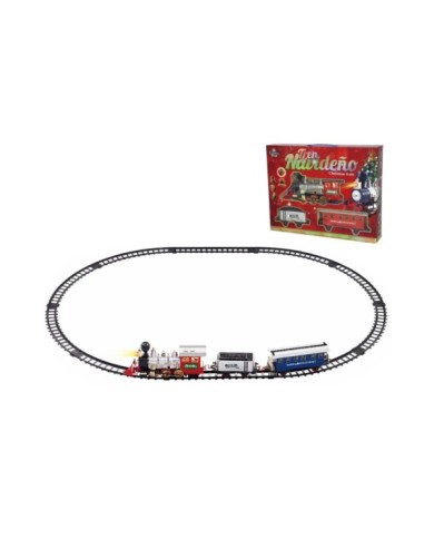 TREN NAVIDAD SONIDO Y LUZ 345CM