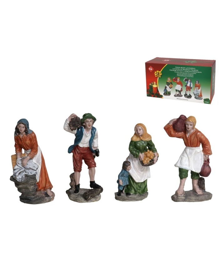 FIGURA BELEN LAVANDEROS 13CM 4STD