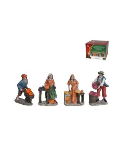 FIGURA BELEN RECOLECTORES 13CM 4STD