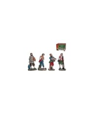 FIGURA BELEN MUSICOS 13CM 4STD