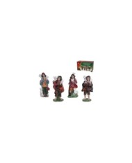 FIGURA BELEN MUSICOS 13CM 4STD