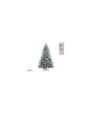ARBOL NAVIDAD NEVADO BASE METAL 979 PUNTAS 210CM