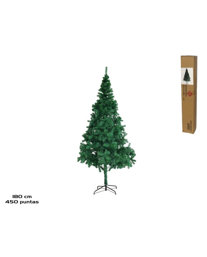 ARBOL DE NAVIDAD 450 PUNTAS 180 CM
