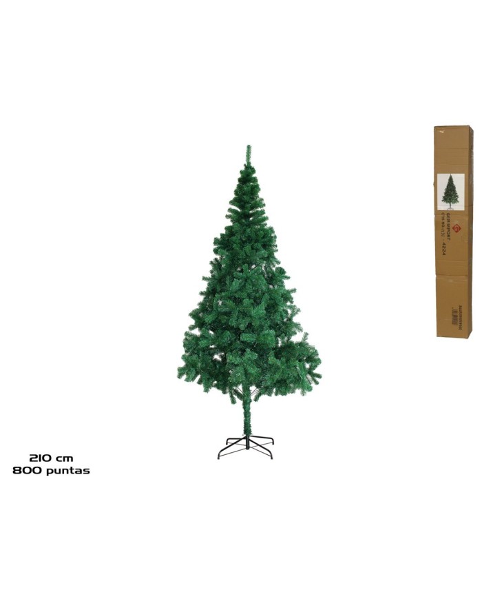 ARBOL DE NAVIDAD 800 PUNTAS 210 CM