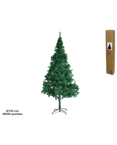 ARBOL DE NAVIDAD 1200 PUNTAS 270 CM