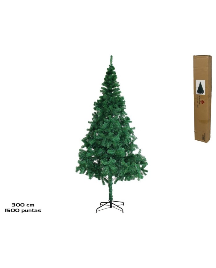 ARBOL DE NAVIDAD 1500 PUNTAS 300 CM