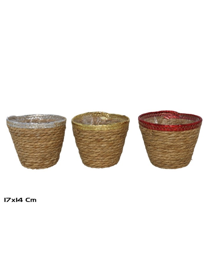 MACETERO AMARIS 3 COL. SRT 17X17X14 CM