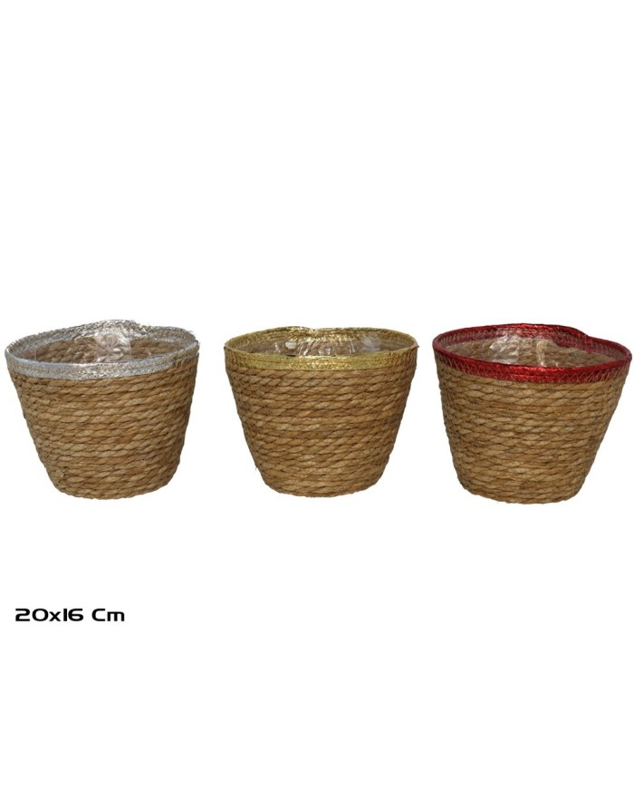 MACETERO AMARIS 3 COL. SRT 20X20X16 CM