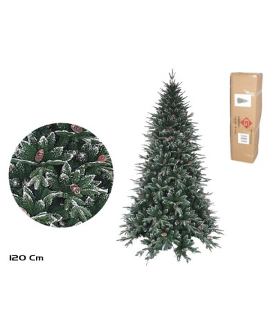 ARBOL NAVIDAD BUK CON PIсS 356 PUNTAS 120 CM