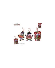 COLGANTE DECORATIVO XMAS 10 LED 18X22CM 3STD