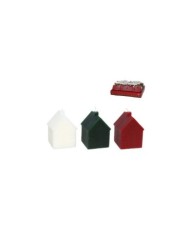 VELA CASITA 3 COLORES SURT 6X5,9X8,5 CM