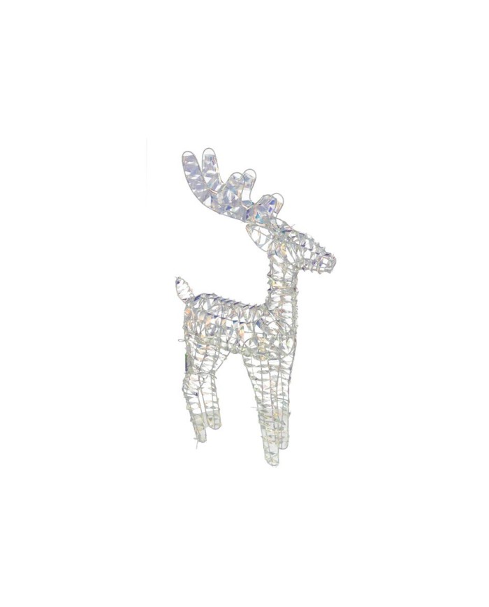 RENO XMAS METAL 120 LUCES 68CM MULTICOLOR