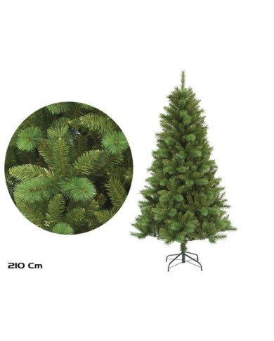 ARBOL NAVIDAD 1037 PUNTAS 210CM VERDE