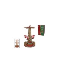 ESCENA ATRACCION PARACAIDAS LED MOVIMIENTO MUSICA