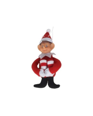 ELFO CON GORRO XMAS NIX 6X6X28CM