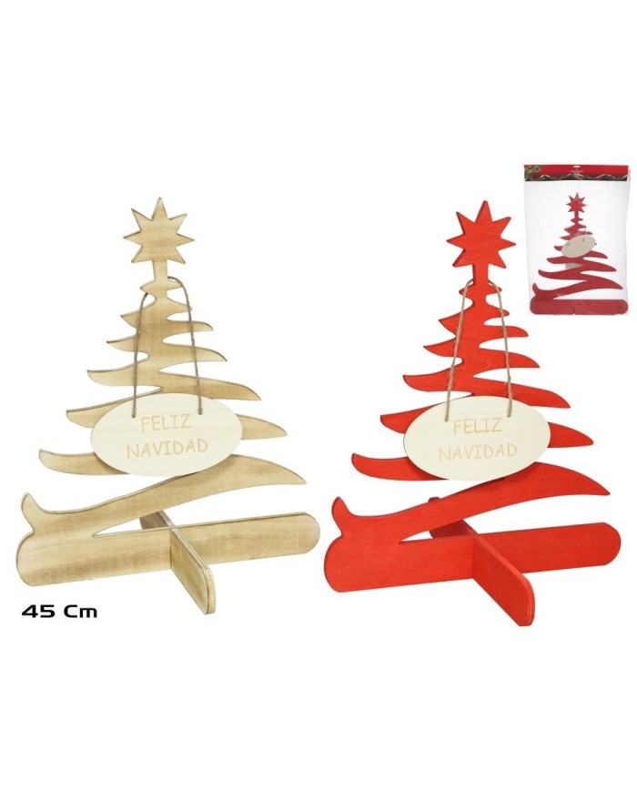 ARBOL DECORACION 38X38X45CM 2STD