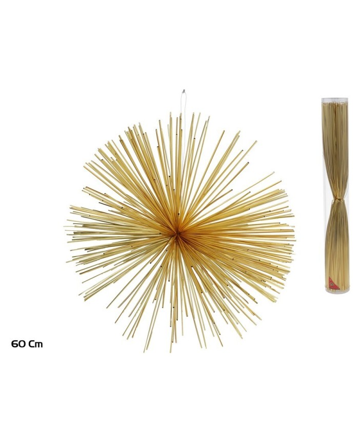 COLGANTE XMAS LORY DORADO 60CM