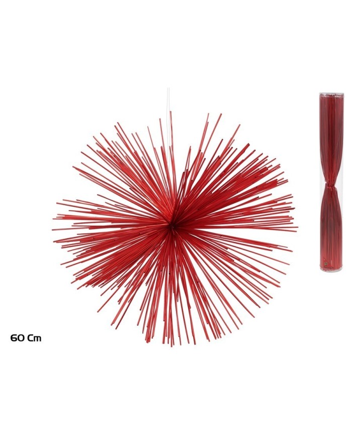 COLGANTE XMAS LORY ROJO 60CM