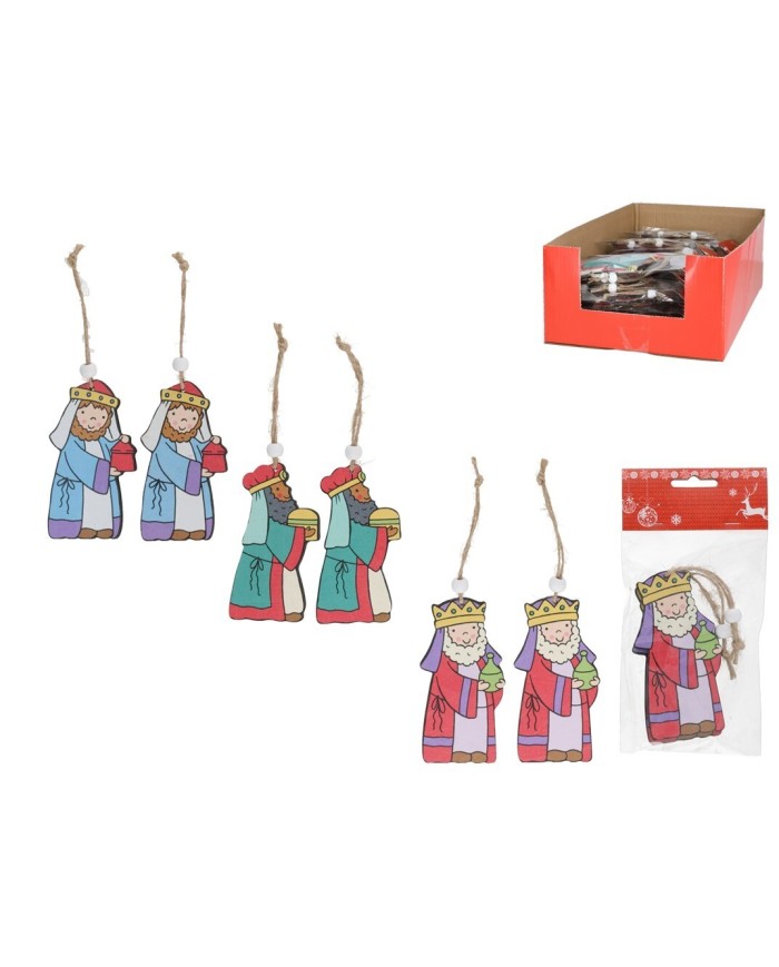 S/2 FIGURAS XMAS ORIENTE 10CM 3 SURT.