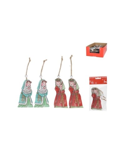 S/2 FIGURAS XMAS ORIENTE 11,2CM 2 SURT.